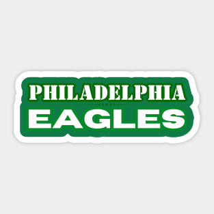 Philadelphia eagles Sticker